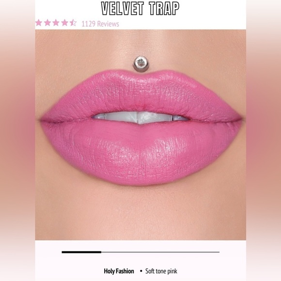Jeffree Star Other - Brand New Jeffree Star Velvet Trap Lipstick in color Holy Fashion